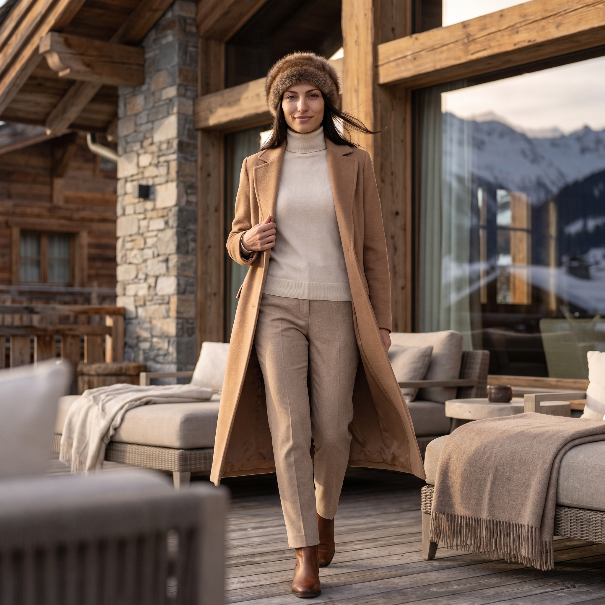 Elisa - La terrasse du chalet