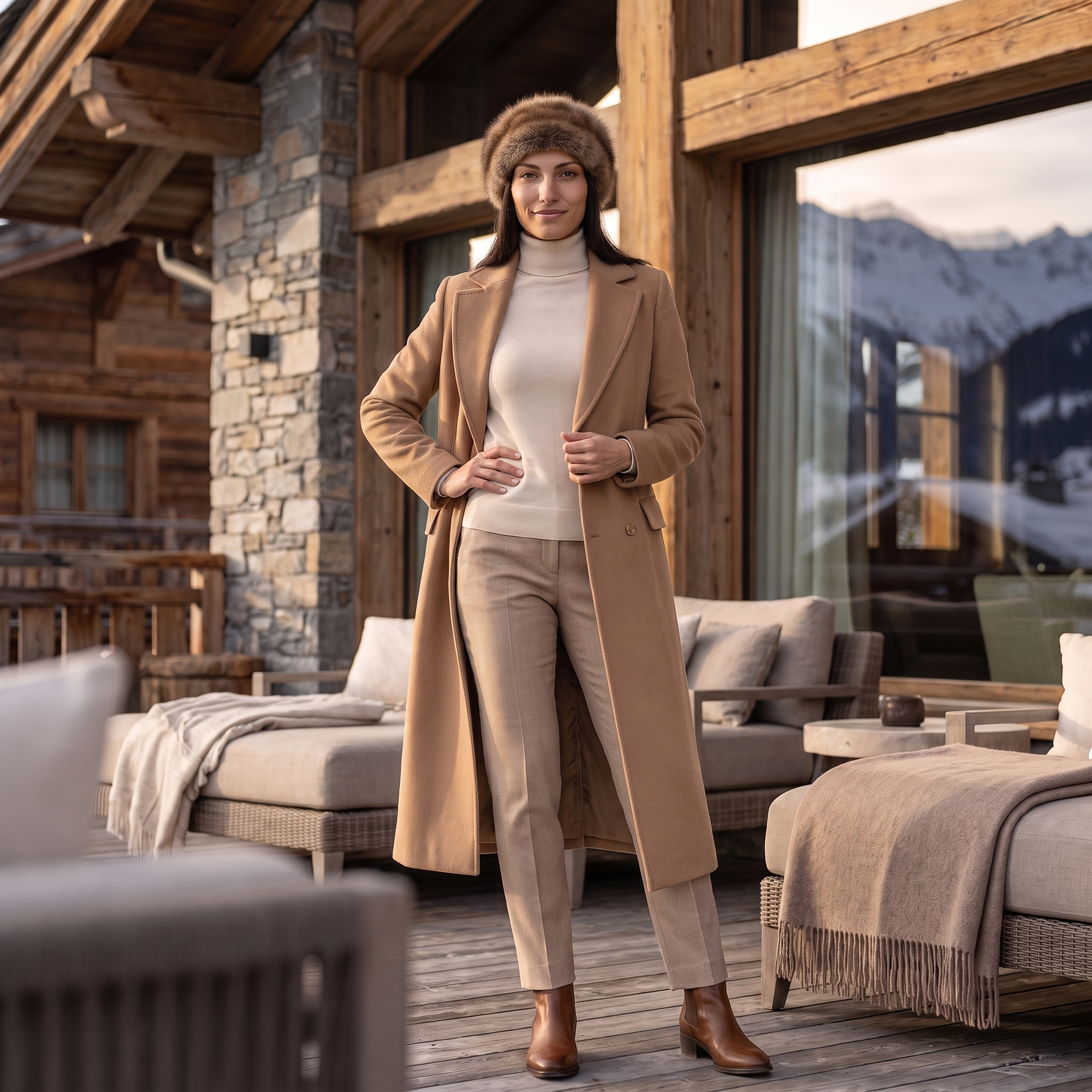 Elisa - La terrasse du chalet