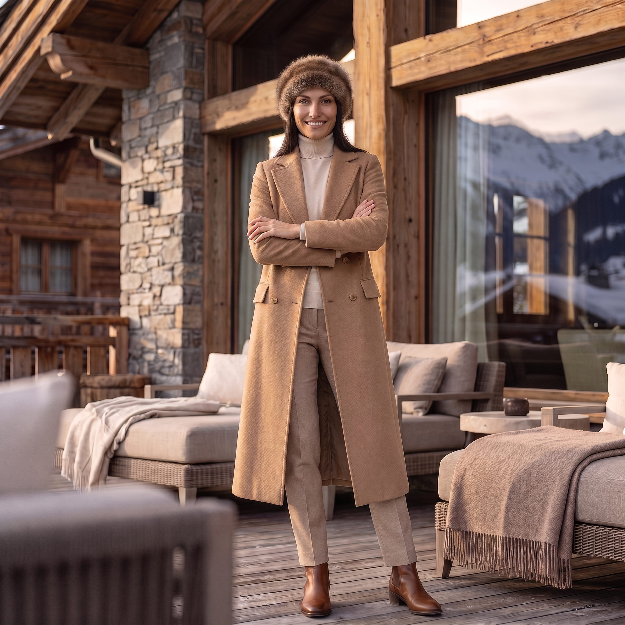 Elisa - La terrasse du chalet